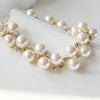 Diamond Pearl Beads Bracelet