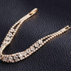 Hand-woven Beads Rhinestone Bracelet