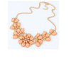 Rhinestone Flower Choke Necklace