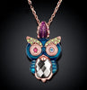 Night Owl Pendant Necklace