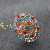 Dual Purpose Crystal  Brooch