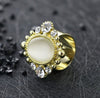 Crystal Rhinestone Shawl Brooch