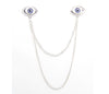 Vintage Eyes Shape Brooch