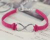 Infinity Pendant Charm Bracelet