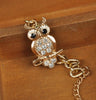 Full Crystal Owl Bracelet